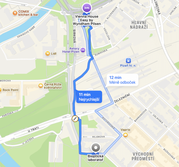 Mapa cesty k Bioptické laboratoři